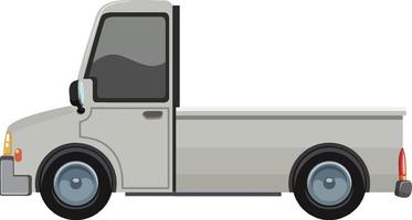 isolierter LKW-Pickup-Auto im Cartoon-Stil vektor