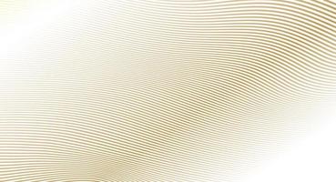 goldene Wellenlinie Hintergrund. luxuriöses Design vektor