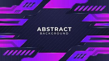 moderne abstrakte Technologie futuristisches Gaming-Hintergrunddesign vektor