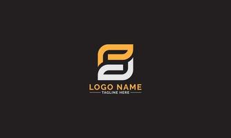 Kreative s Logo Monogramm typografische kostenlose Vektorvorlage vektor