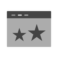 Starred Icon Design vektor