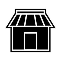 Shop-Icon-Design vektor