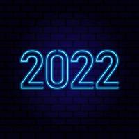 2022 guten Rutsch ins neue Jahr Hintergrund. Vektor-Illustration. vektor