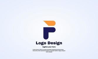 stock illustrator buntes initial f logo zeichen symbol vektor