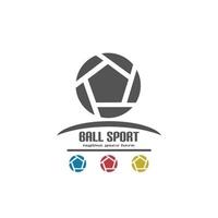 sport boll logotyp, gratis vektor