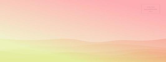 abstrakte Wellenflüssigkeitslinie minimalistischer moderner Farbverlaufshintergrund kombiniert helle helle Farbe. trendige Vorlage für Broschüren-Visitenkarten-Landingpage-Website. Vektorillustration eps10 vektor