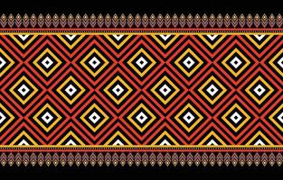 ethnische geometrische Muster nahtlose Designs im nativen Stil für Hintergründe, Tapeten, Teppiche, Umhüllungen, Stoffe, Batik, Textilvektorillustration vektor