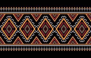 natives Muster traditionelle Stammes-Textilien abstrakte geometrische ethnische Muster. Design für Hintergrund oder Tapete, Teppich, Batik, Kleidung, Stoff, Vektorillustration. vektor