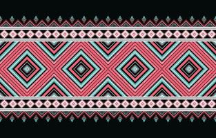 etniska geometriska mönster tribal traditionella inhemska. design för bakgrund, matta, tapeter, kläder, wrap, batik, broderi stil vektorillustration. vektor
