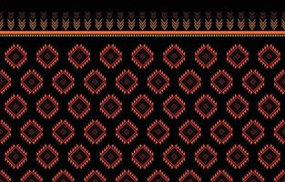 einheimische Muster traditionelle Textilien abstrakte ethnische geometrische Musterdesigns für Hintergrund oder Tapete, Teppiche, Batik, Vektorillustration vektor