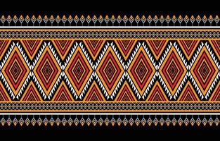 geometrische ethnische Muster Stammes-traditionelles indigenes. Stickstil-Design für Hintergrund, Tapete, Teppich, Stoff, Wrap, Batik, Vektorillustration vektor