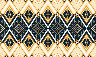 geometrische ethnische Musterstickerei .carpet,wallpaper,clothing,wrapping,batik,fabric,vector illustration stick style. vektor