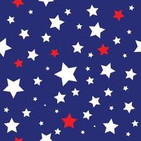 Sterne USA Flaggenmuster vektor