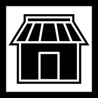 Shop-Icon-Design vektor