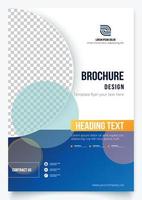 corporate business modern flyer designmall. vektor