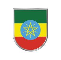 äthiopien flagge vektor