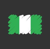 nigeria flagga symbol tecken gratis vektor