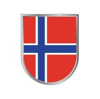 Norwegen Flagge Vektor