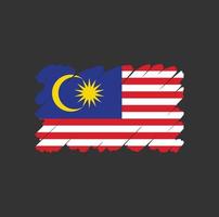 malaysia flagga vektor