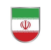 Iran flagga vektor