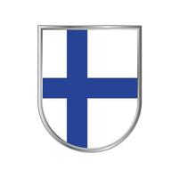 Finland flagga vektor