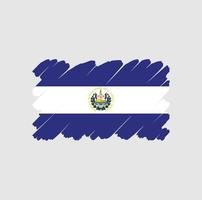 el salvador flagge vektor