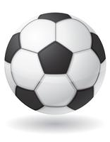 Fußball-Fußball-Vektor-Illustration vektor