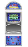 Spielautomat-Vektor-Illustration vektor