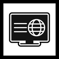 Webbsida Icon Design vektor