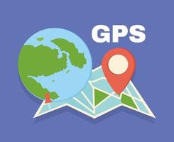 tolles GPS-Kartell vektor