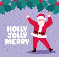 holly jolly glad illustration vektor