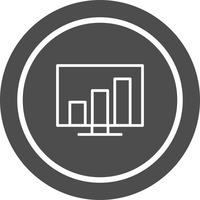 Statistik Icon Design vektor