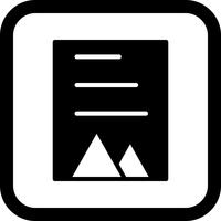 Dokument Icon Design vektor