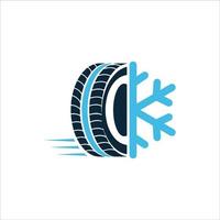 Reifenkühlung Vektor Icon Design-Vorlage