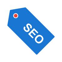 seo tag icon design vektor