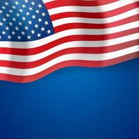 USA flagga bakgrundsmall. vektor illustration