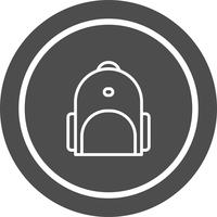 Bagpack-Icon-Design vektor