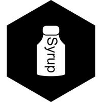 Sirup-Icon-Design vektor