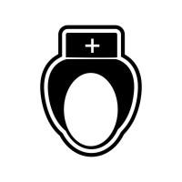 Sjuksköterska Icon Design vektor