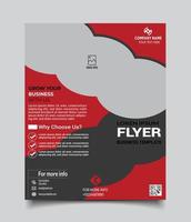 Business-Flyer-Vektor-Vorlage, Innen-Flyer-Design, Business-Poster und Broschüren-Cover-Design vektor