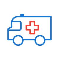 Ambulans Icon Design vektor