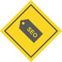 seo tag icon design vektor