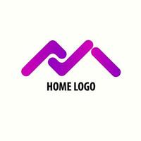 bästa logotyp hem design, tak illustration. kreativa idéer för logotyper. speciellt 10 vektor
