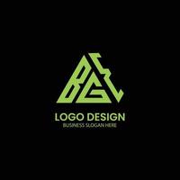 Drucken, bge-Logo, bge-Brief, bge-Brief-Logo, bge-professionelles Logo-Design, bge-kreatives Logo, vektor