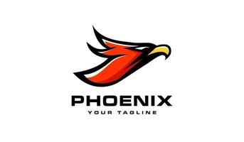 phoenix logotypdesign vektor