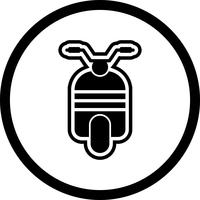 scooter ikon design vektor