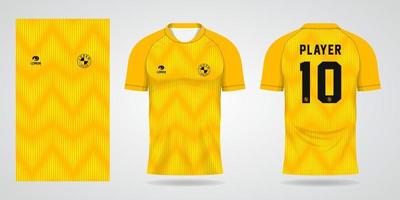 sporttröja mall för fotboll uniform tröja design vektor