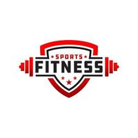 Fitnessabzeichen Sportlogo vektor