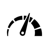 Vektor-Tachometer-Symbol vektor