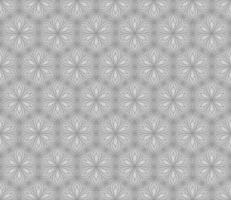 grauer Hintergrund mit linearem Ornament der Vektorweinlese vektor